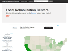 Tablet Screenshot of local-rehabilitation-centers.com